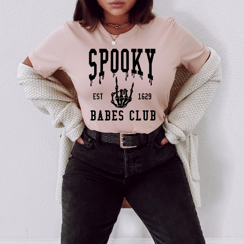 Spooky Babes Club T-Shirt/Crewneck
