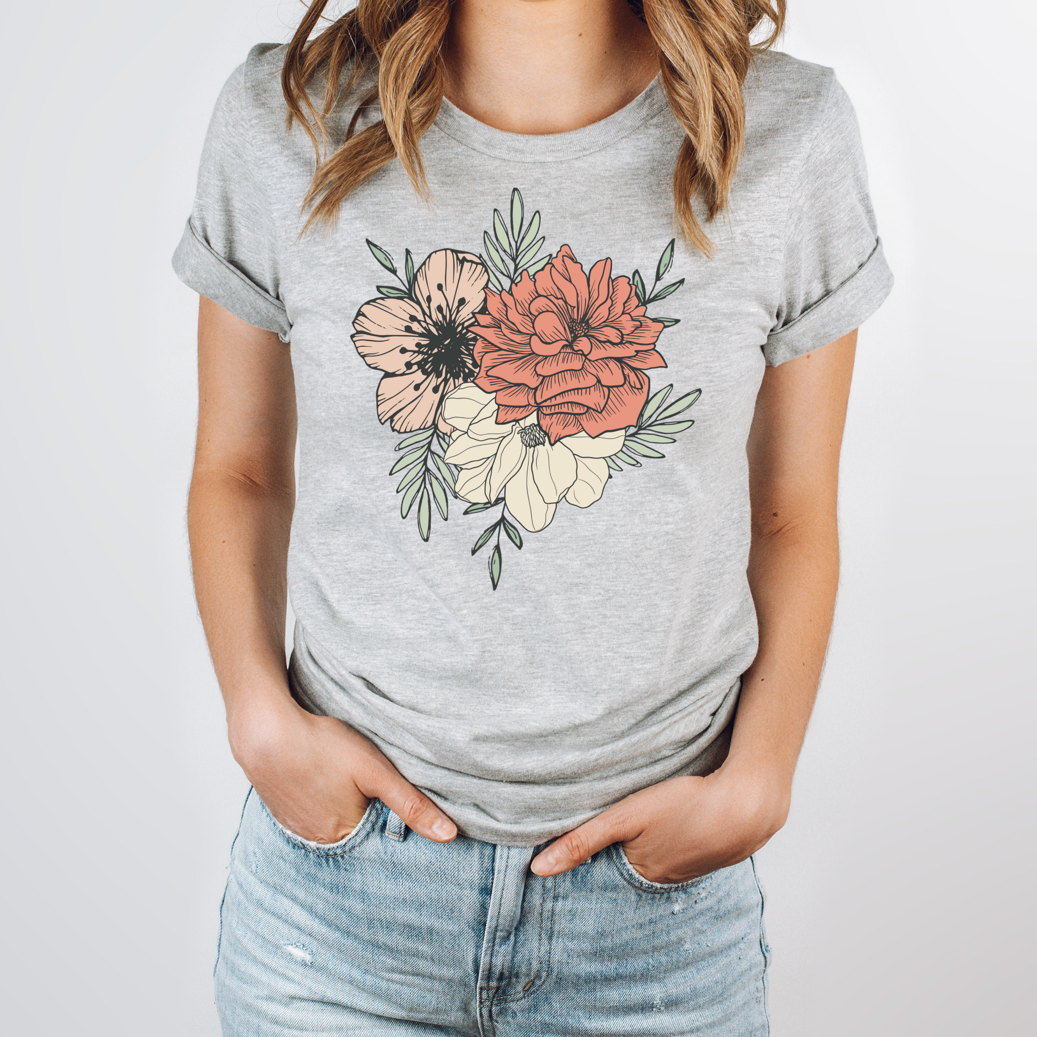 Floral Bouquet Graphic Tee